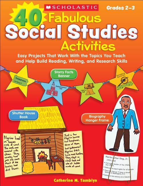 Book cover for 40 Fabulous Social Studies Activities