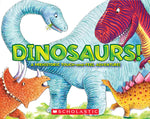 Book cover for Dinosaurs!: A Prehistoric Touch-And-Feel Adventure!