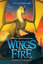 Book cover for Darkness of Dragons (Wings of Fire #10): Volume 10