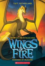 Book cover for Darkness of Dragons (Wings of Fire #10): Volume 10