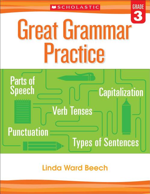 Book cover for Great Grammar Practice: Grade 3
