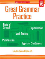 Book cover for Great Grammar Practice: Grade 5