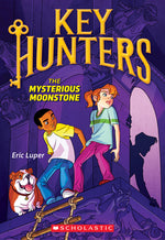 Book cover for The Mysterious Moonstone (Key Hunters #1): Volume 1