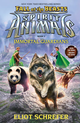 Book cover for Immortal Guardians (Spirit Animals: Fall of the Beasts, Book 1): Volume 1