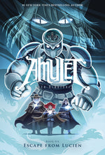 Book cover for Escape from Lucien: A Graphic Novel (Amulet #6): Volume 6