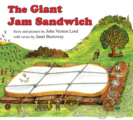 Book cover for The Giant Jam Sandwich Board Book Board Book