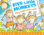 Book cover for Five Little Monkeys Play Hide-And-Seek