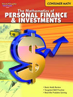Book cover for Consumer Math Reproducible The Mathematics of Finance & Investments