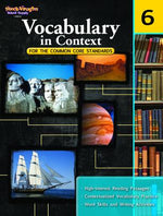 Book cover for Vocabulary in Context for the Common Core Standards Reproducible Grade 6