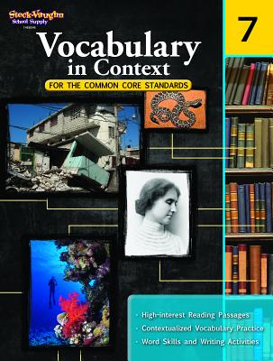 Book cover for Vocabulary in Context for the Common Core Standards Reproducible Grade 7