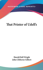 Book cover for That Printer of Udell's