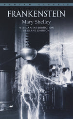 Book cover for Frankenstein