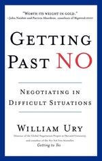 Book cover for Getting Past No: Negotiating in Difficult Situations