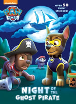 Book cover for Night of the Ghost Pirate (Paw Patrol): A Little Golden Book for Kids and Toddlers