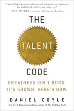 Book cover for The Talent Code: Greatness Isn't Born. It's Grown. Here's How.