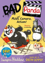 Book cover for Bad Panda: Mites, Camera, Action!