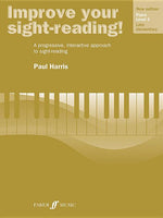 Book cover for Improve Your Sight-Reading! Piano, Level 3: A Progressive, Interactive Approach to Sight-Reading