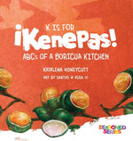 Book cover for K is for Kenepas: ABCs of a Boricua Kitchen