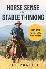 Book cover for Horse Sense and Stable Thinking: 100+ Ways to Stay Safe With Horses