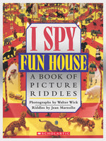 Book cover for I Spy Fun House: A Book of Picture Riddles