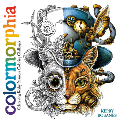 Book cover for Colormorphia: Celebrating Kerby Rosanes's Coloring Challenges