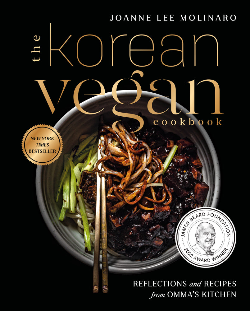 Book cover for The Korean Vegan Cookbook: Reflections and Recipes from Omma's Kitchen