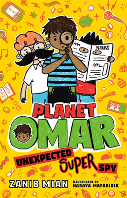 Book cover for Planet Omar: Unexpected Super Spy