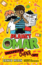 Book cover for Planet Omar: Unexpected Super Spy