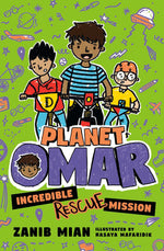 Book cover for Planet Omar: Incredible Rescue Mission
