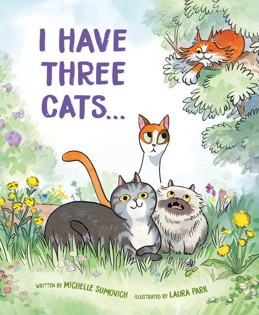 Book cover for I Have Three Cats . . .