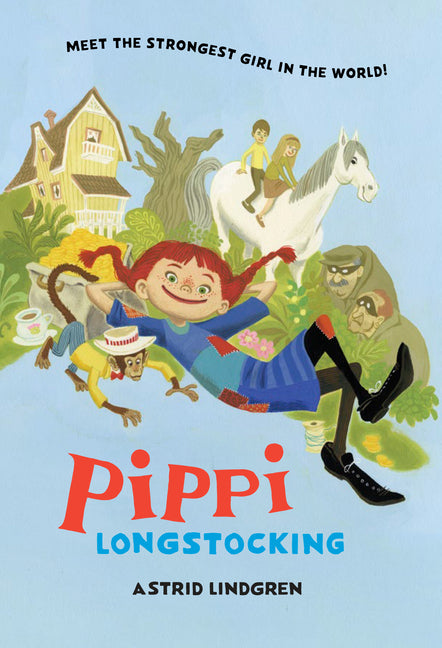 Book cover for Pippi Longstocking