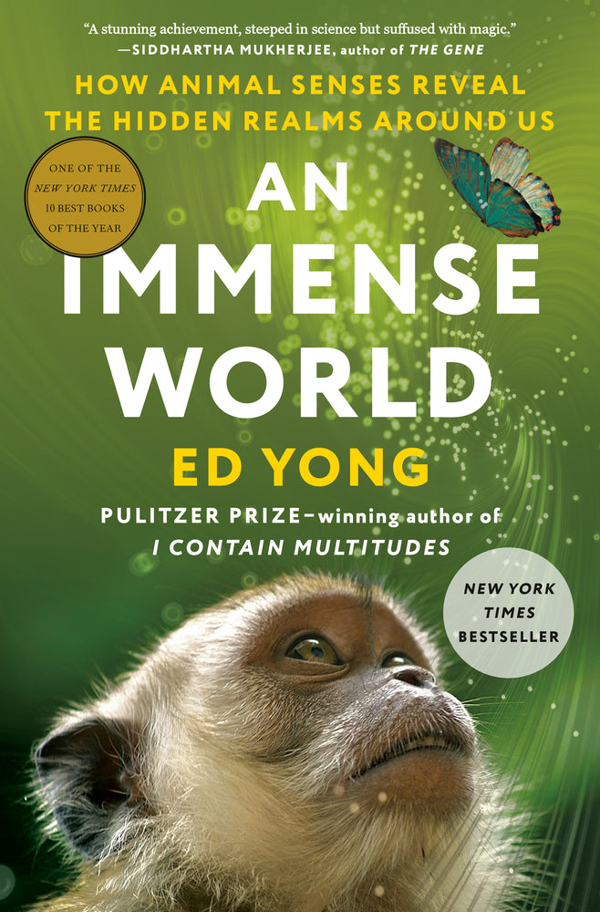 Book cover for An Immense World: How Animal Senses Reveal the Hidden Realms Around Us