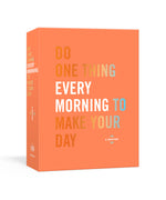 Book cover for Do One Thing Every Morning to Make Your Day: A Journal