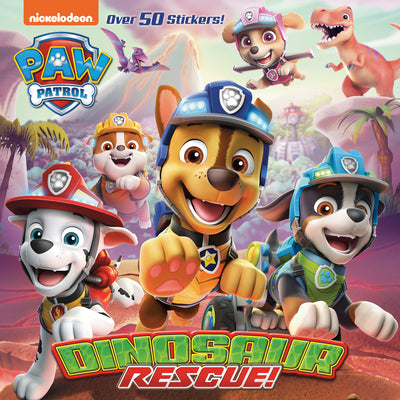 Book cover for Dinosaur Rescue! (Paw Patrol)