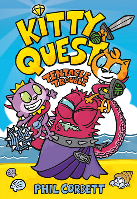 Book cover for Kitty Quest: Tentacle Trouble