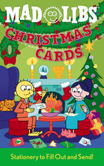 Book cover for Christmas Cards Mad Libs: Fun Cards to Fill Out and Send