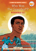 Book cover for Who Was the Greatest?: Muhammad Ali: A Who HQ Graphic Novel