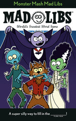 Book cover for Monster MASH Mad Libs: World's Greatest Word Game