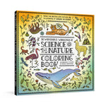 Book cover for Wondrous Workings of Science and Nature Coloring Book: 40 Line Drawings to Color