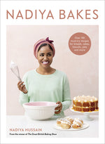 Book cover for Nadiya Bakes: Over 100 Must-Try Recipes for Breads, Cakes, Biscuits, Pies, and More: A Baking Book