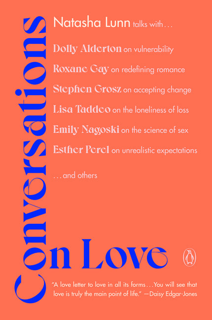 Book cover for Conversations on Love: Lovers, Strangers, Parents, Friends, Endings, Beginnings