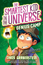 Book cover for Genius Camp: The Smartest Kid in the Universe, Book 2
