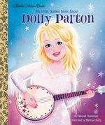 Book cover for My Little Golden Book about Dolly Parton