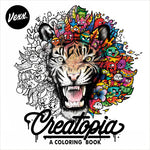 Book cover for Creatopia: A Coloring Book