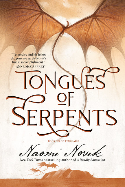 Book cover for Tongues of Serpents: Book Six of Temeraire