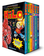 Book cover for Hilo: The Great Big Box (Books 1-6): (A Graphic Novel Boxed Set)