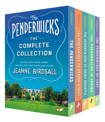 Book cover for The Penderwicks Paperback 5-Book Boxed Set: The Penderwicks; The Penderwicks on Gardam Street; The Penderwicks at Point Mouette; The Penderwicks in Sp