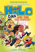 Book cover for Hilo Book 8: Gina and the Big Secret: (A Graphic Novel)
