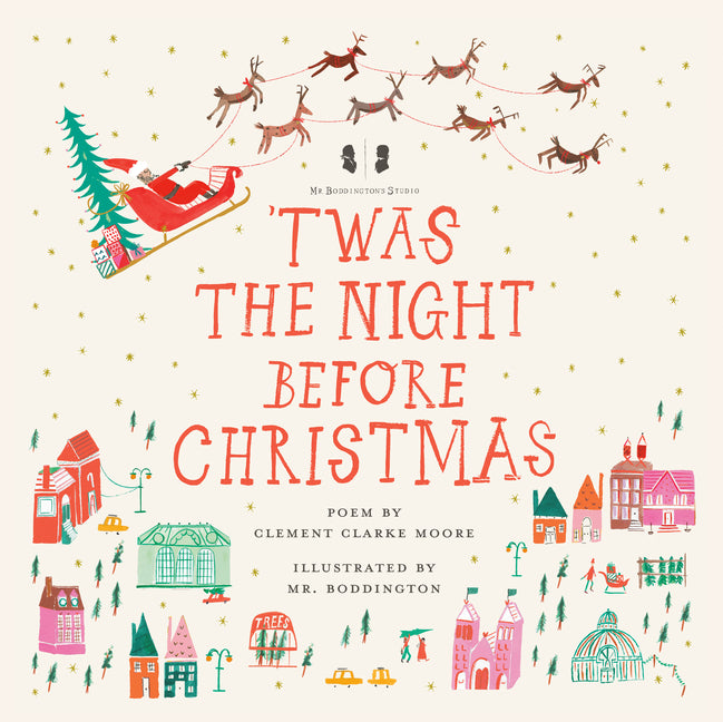 Book cover for Mr. Boddington's Studio: 'Twas the Night Before Christmas