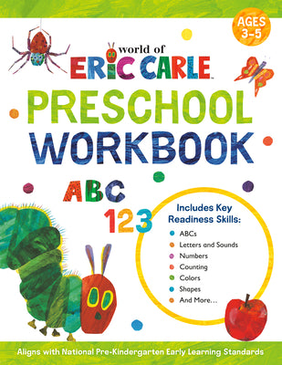 Book cover for World of Eric Carle Preschool Workbook